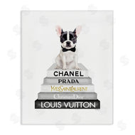 Amanda Greenwood | French Bulldog Grey Fashion Books