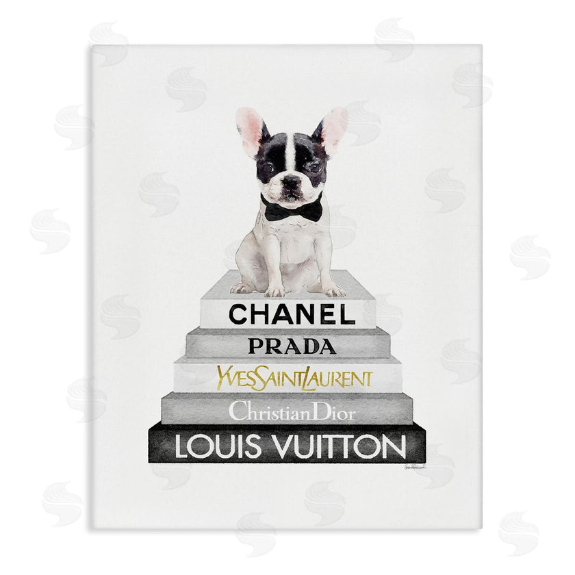 Amanda Greenwood | French Bulldog Grey Fashion Books