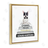 Amanda Greenwood | French Bulldog Grey Fashion Books