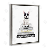Amanda Greenwood | French Bulldog Grey Fashion Books