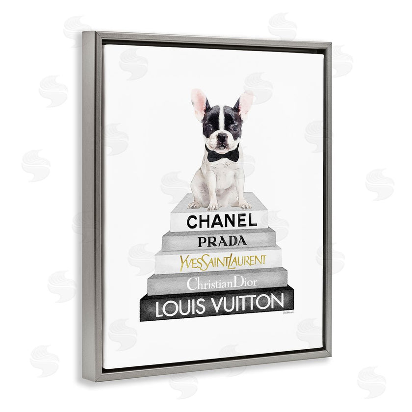 Amanda Greenwood | French Bulldog Grey Fashion Books