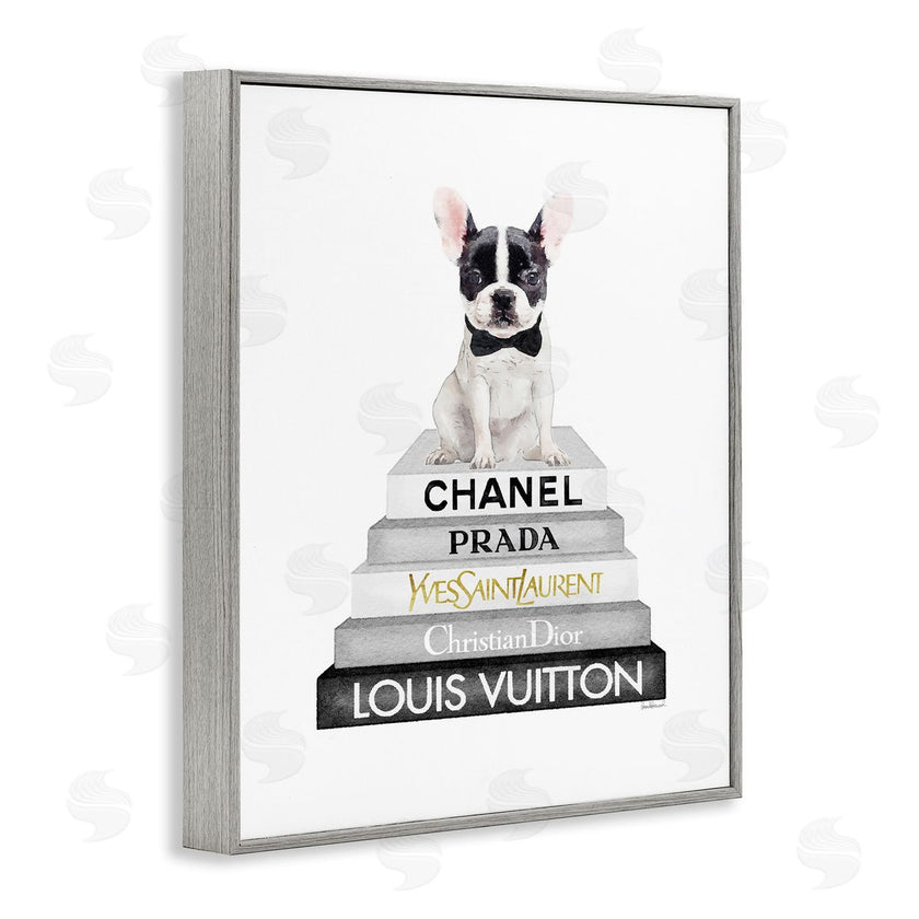 Amanda Greenwood | French Bulldog Grey Fashion Books