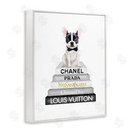 Amanda Greenwood | French Bulldog Grey Fashion Books
