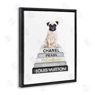 Amanda Greenwood | Pug Dog Grey Fashion Books