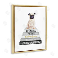 Amanda Greenwood | Pug Dog Grey Fashion Books