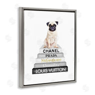 Amanda Greenwood | Pug Dog Grey Fashion Books