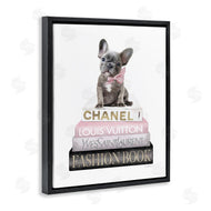 Amanda Greenwood | French Bulldog Pink Fashion Books