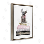 Amanda Greenwood | French Bulldog Pink Fashion Books