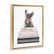 Amanda Greenwood | French Bulldog Pink Fashion Books