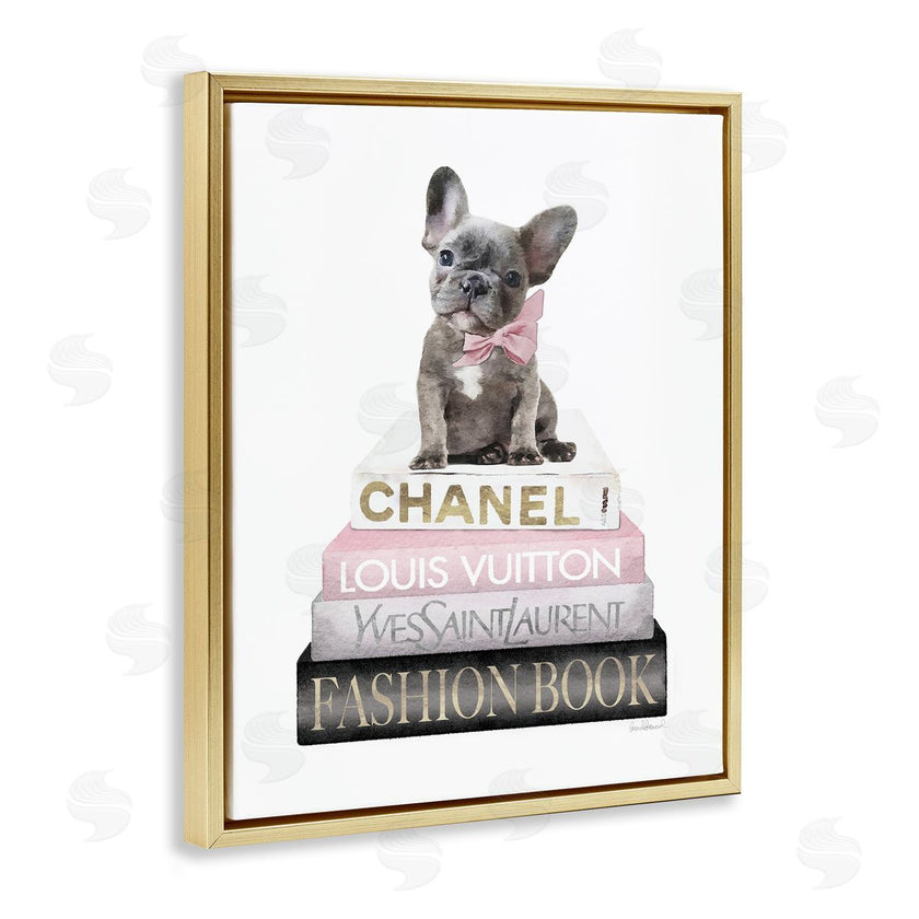 Amanda Greenwood | French Bulldog Pink Fashion Books