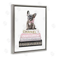Amanda Greenwood | French Bulldog Pink Fashion Books