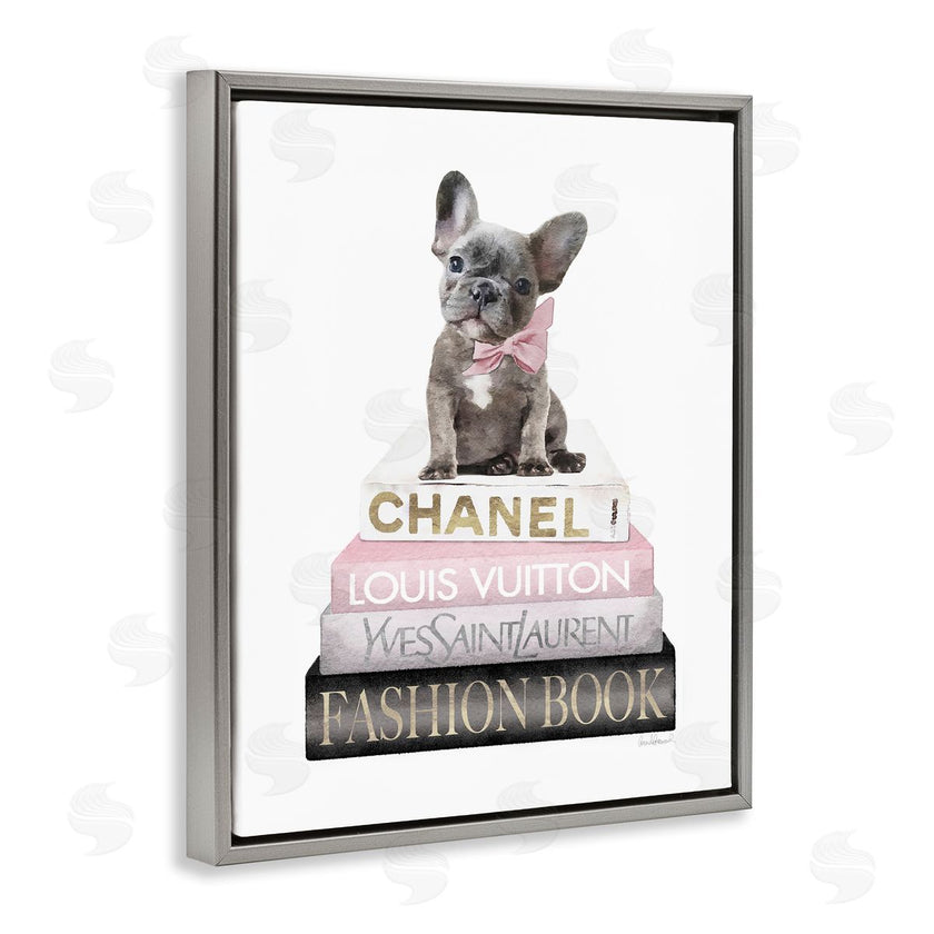 Amanda Greenwood | French Bulldog Pink Fashion Books