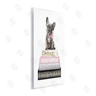 Amanda Greenwood | French Bulldog Pink Fashion Books