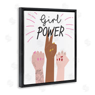 Angela Nickeas | Girl Power Raised Fists