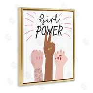 Angela Nickeas | Girl Power Raised Fists