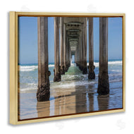 Barbara Markoff | Beach Coast under Wharf Pillars