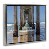 Barbara Markoff | Beach Coast under Wharf Pillars