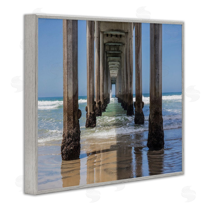 Barbara Markoff | Beach Coast under Wharf Pillars