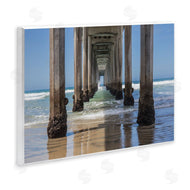 Barbara Markoff | Beach Coast under Wharf Pillars