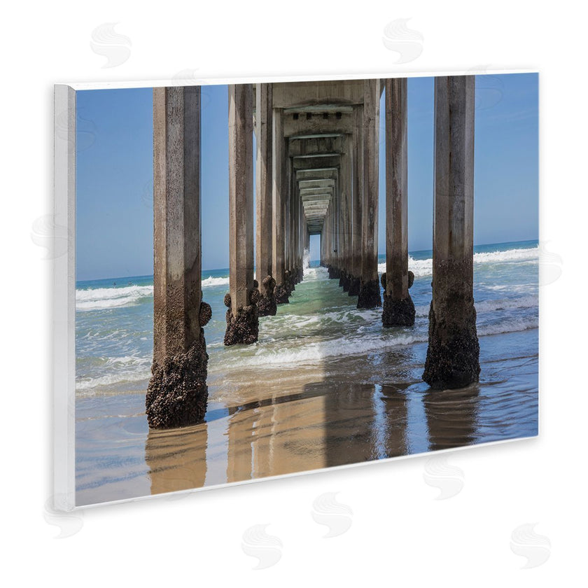 Barbara Markoff | Beach Coast under Wharf Pillars