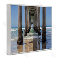 Barbara Markoff | Beach Coast under Wharf Pillars