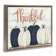 Sarah Baker | Thankful Greeting with Pumpkins