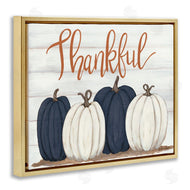 Sarah Baker | Thankful Greeting with Pumpkins