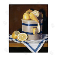 Cecile Baird | Lemon Peel in Jar Still-Life