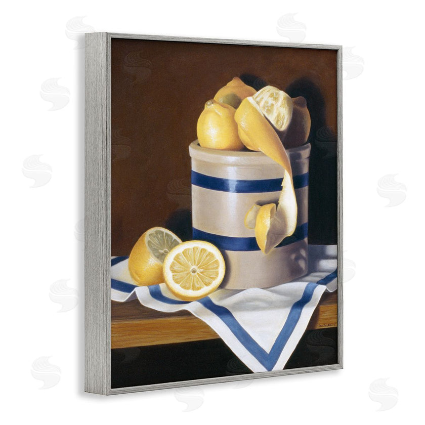 Cecile Baird | Lemon Peel in Jar Still-Life