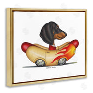 Danny Gordan | Dachshund in Weenie Mobil