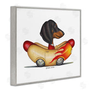 Danny Gordan | Dachshund in Weenie Mobil