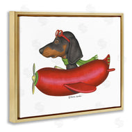Danny Gordan | Dachshund Flying in Weenie Plane