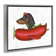 Danny Gordan | Dachshund Flying in Weenie Plane