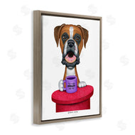 Danny Gordan | Spoiled Boxer Dog with Quote