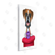 Danny Gordan | Spoiled Boxer Dog with Quote