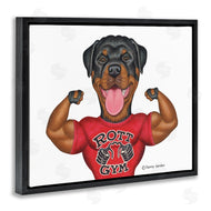 Danny Gordan | Rott Gym Weightlifting Dog