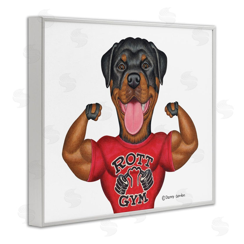 Danny Gordan | Rott Gym Weightlifting Dog