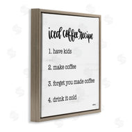 Imperfect Dust | Funny Iced Coffee Recipe