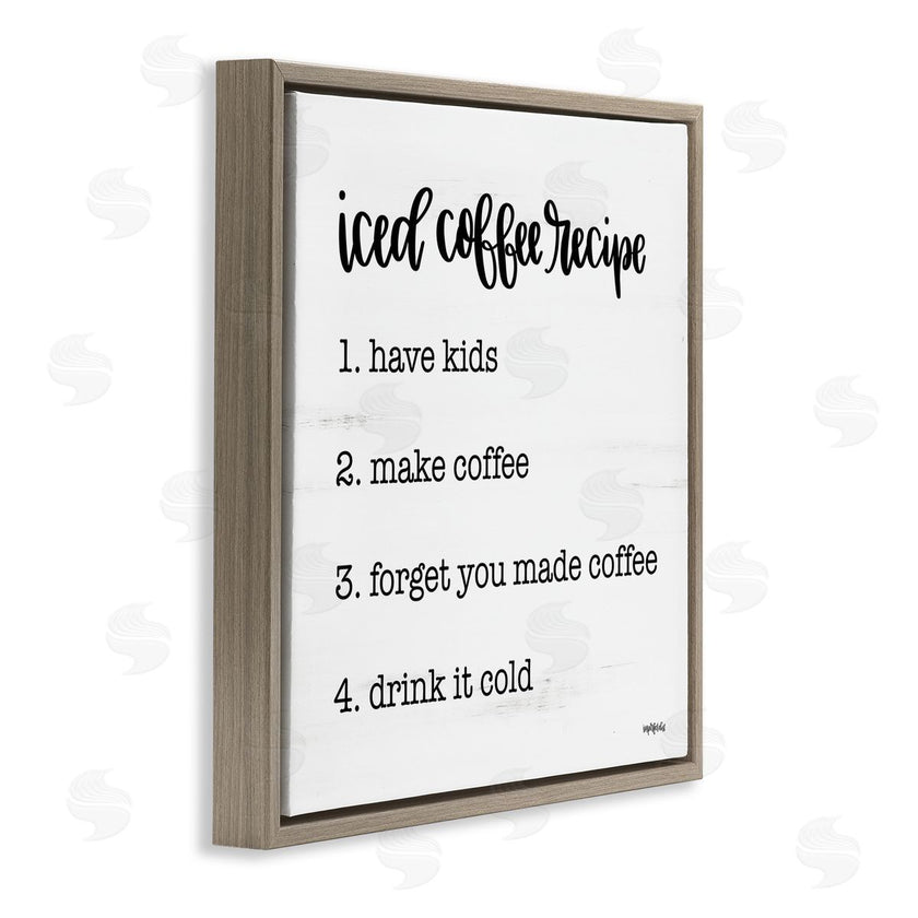 Imperfect Dust | Funny Iced Coffee Recipe