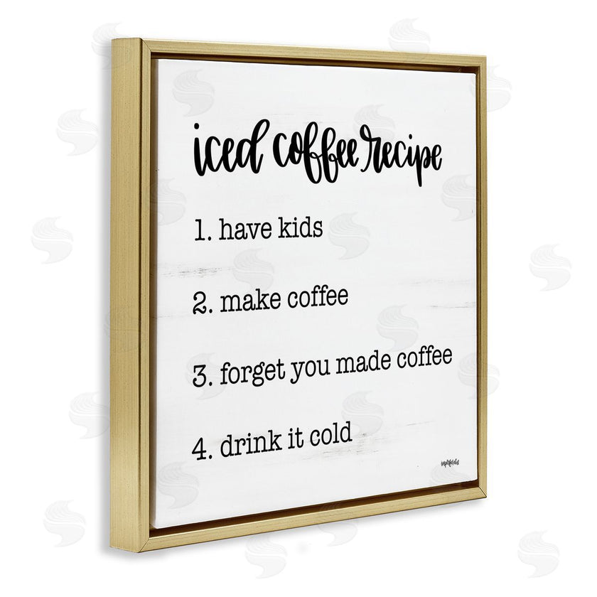 Imperfect Dust | Funny Iced Coffee Recipe