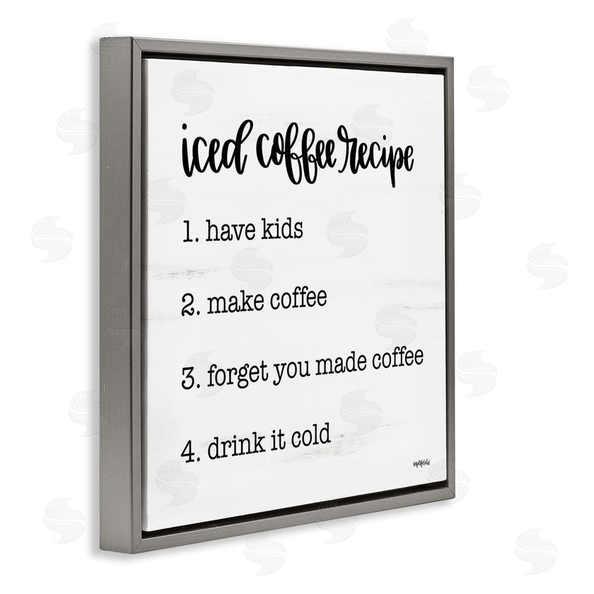 Imperfect Dust | Funny Iced Coffee Recipe