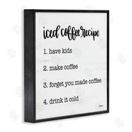 Imperfect Dust | Funny Iced Coffee Recipe