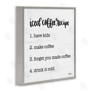 Imperfect Dust | Funny Iced Coffee Recipe