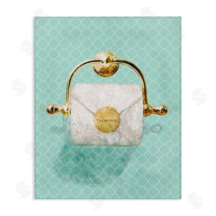 Ziwei Li | Fashion Toilet Paper Role Turquoise