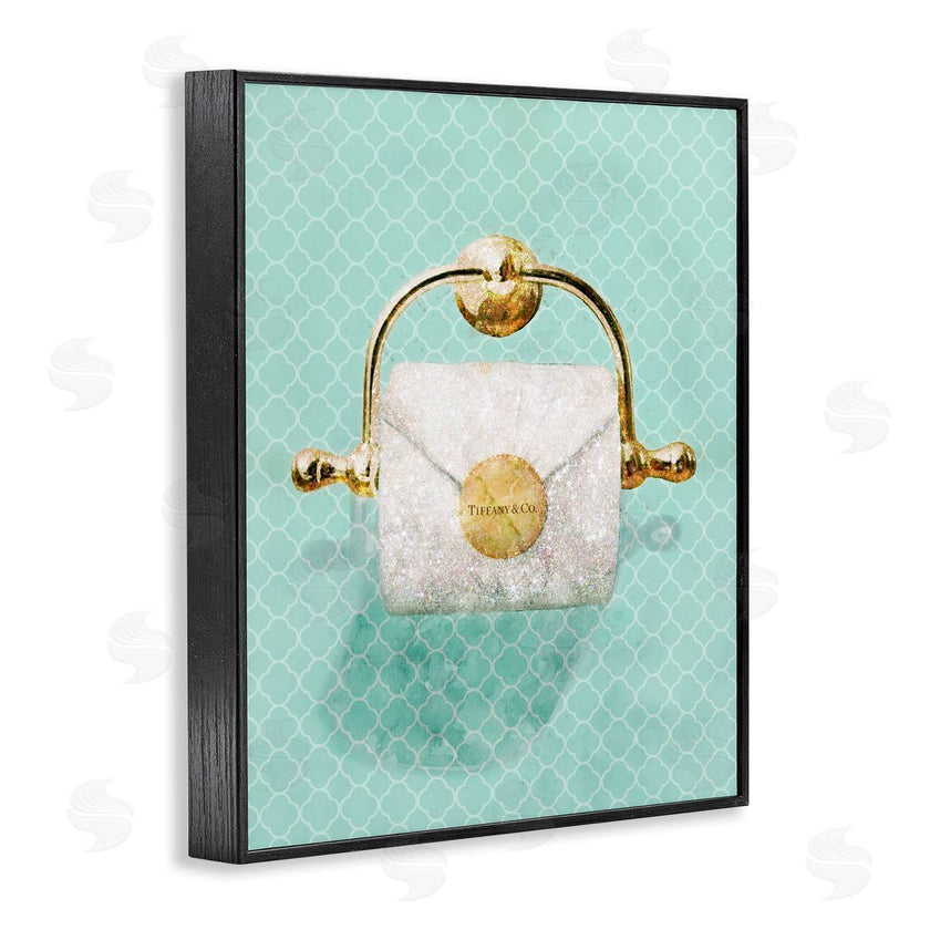 Ziwei Li | Fashion Toilet Paper Role Turquoise