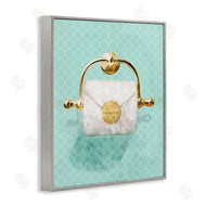 Ziwei Li | Fashion Toilet Paper Role Turquoise