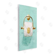 Ziwei Li | Fashion Toilet Paper Role Turquoise