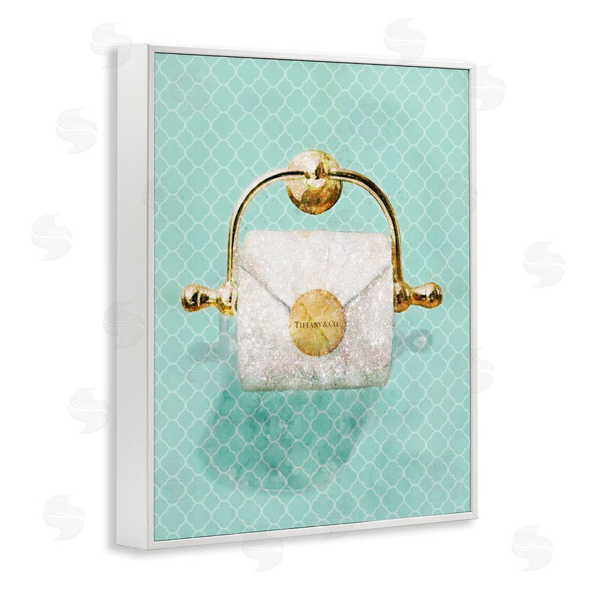 Ziwei Li | Fashion Toilet Paper Role Turquoise