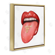 Ziwei Li | Fashion Red Lips with Tongue