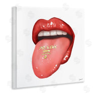 Ziwei Li | Fashion Red Lips with Tongue